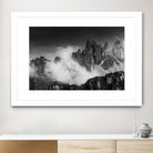 Rising Cloud in the Dolomites by Gabor Boszormenyi on GIANT ART - white photo illustration