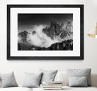 Rising Cloud in the Dolomites by Gabor Boszormenyi on GIANT ART - white photo illustration