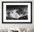 Rising Cloud in the Dolomites by Gabor Boszormenyi on GIANT ART - white photo illustration