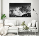 Rising Cloud in the Dolomites by Gabor Boszormenyi on GIANT ART - white photo illustration