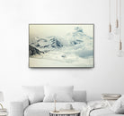 Frozen Planet by Andy Wynn on GIANT ART - white photo manipulation