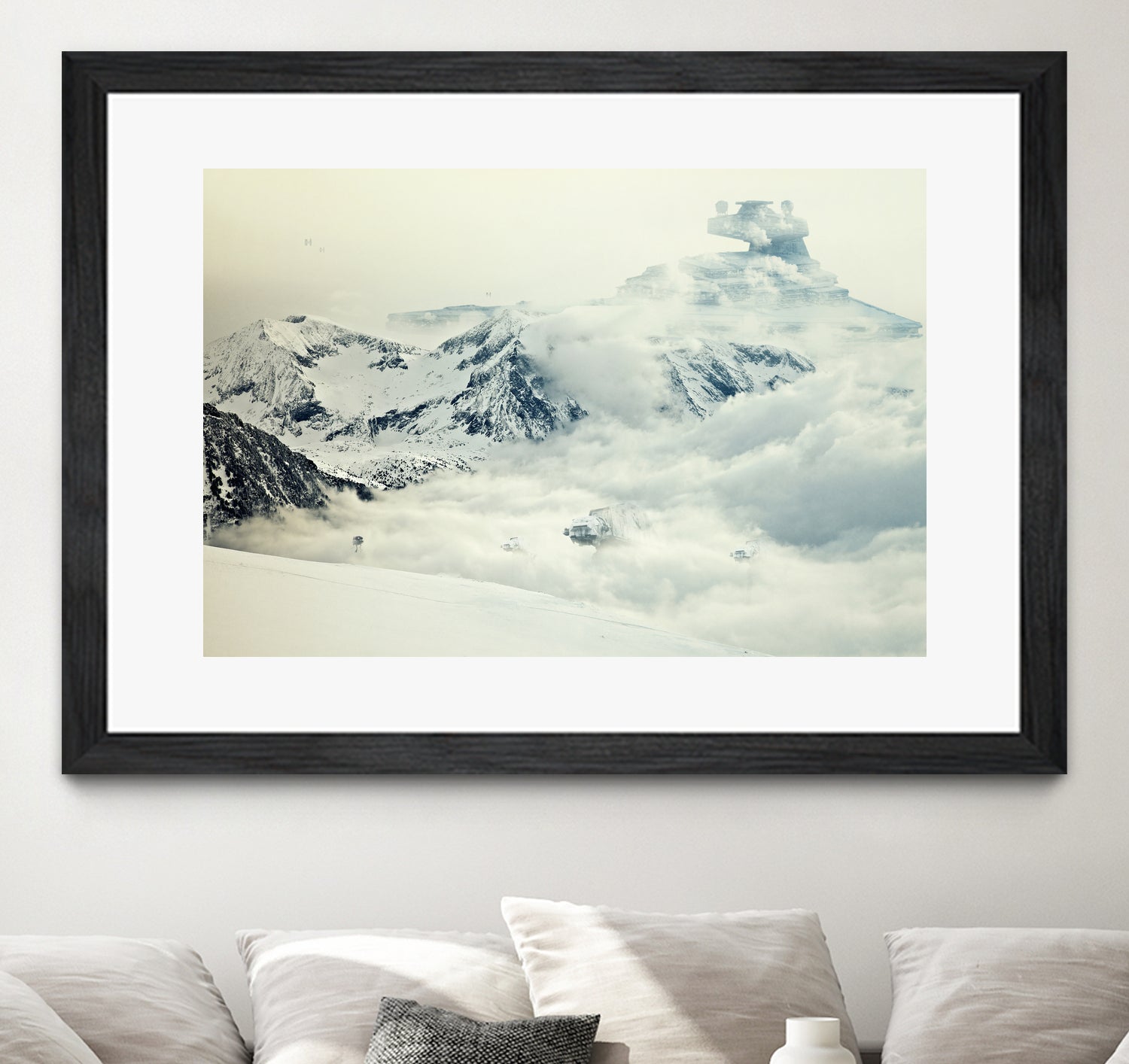 Frozen Planet by Andy Wynn on GIANT ART - white photo manipulation