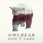 Owlbear Don't Care by Andy Wynn on GIANT ART - blue character design