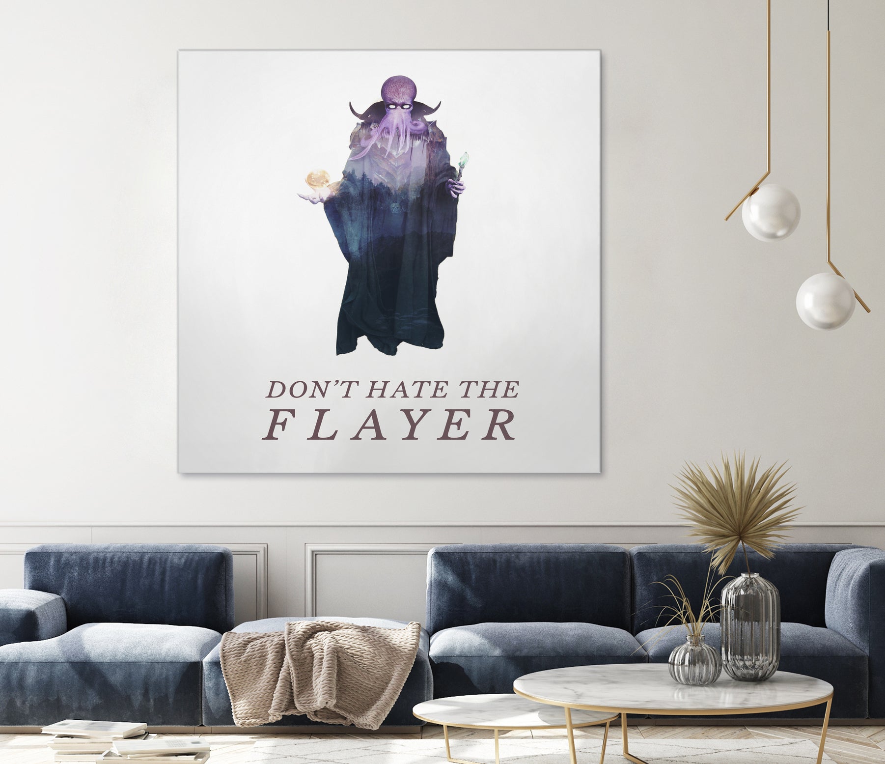 Don't Hate The Flayer by Andy Wynn on GIANT ART - fuchsia character design