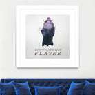 Don't Hate The Flayer by Andy Wynn on GIANT ART - fuchsia character design