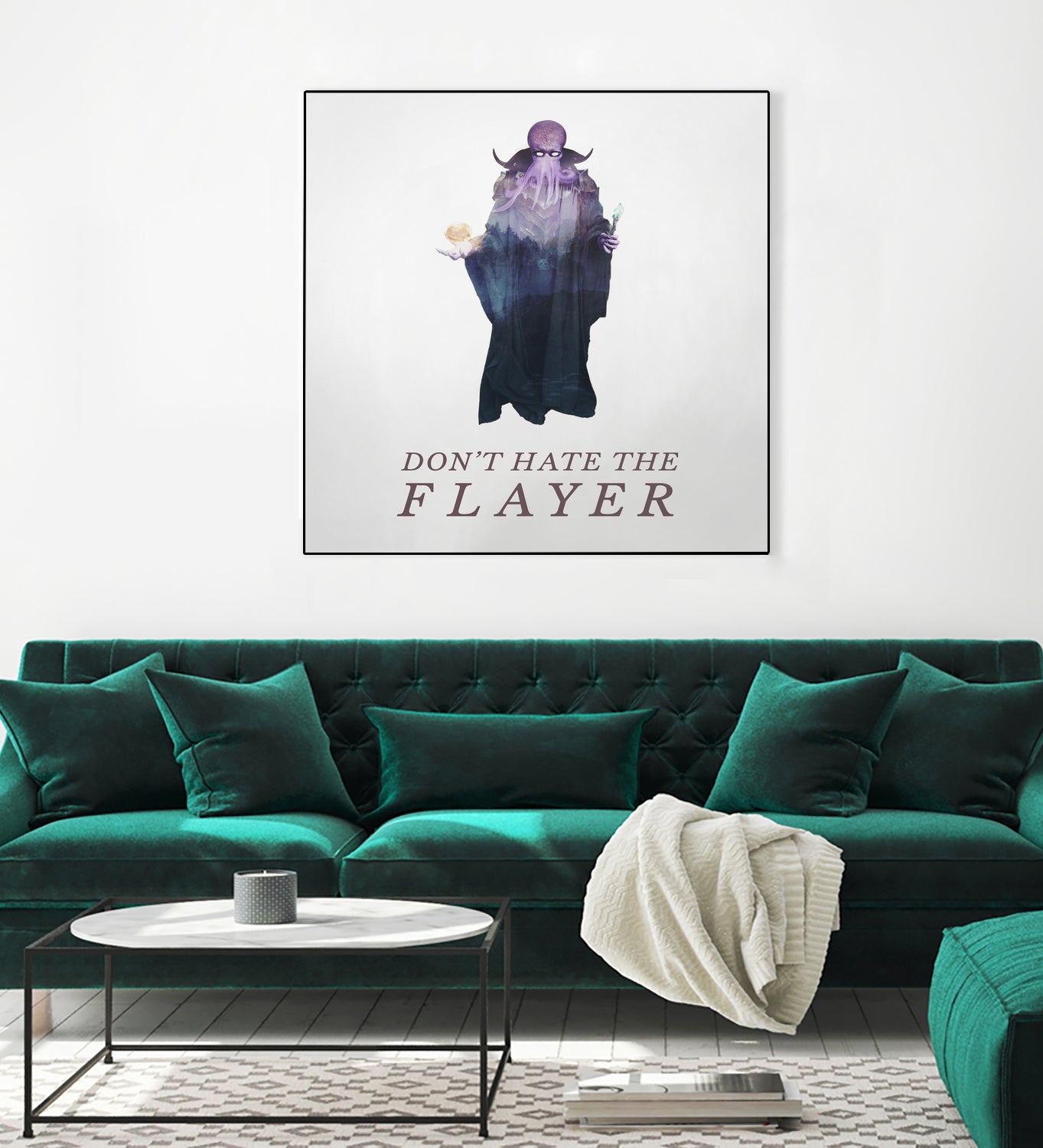 Don't Hate The Flayer by Andy Wynn on GIANT ART - fuchsia character design