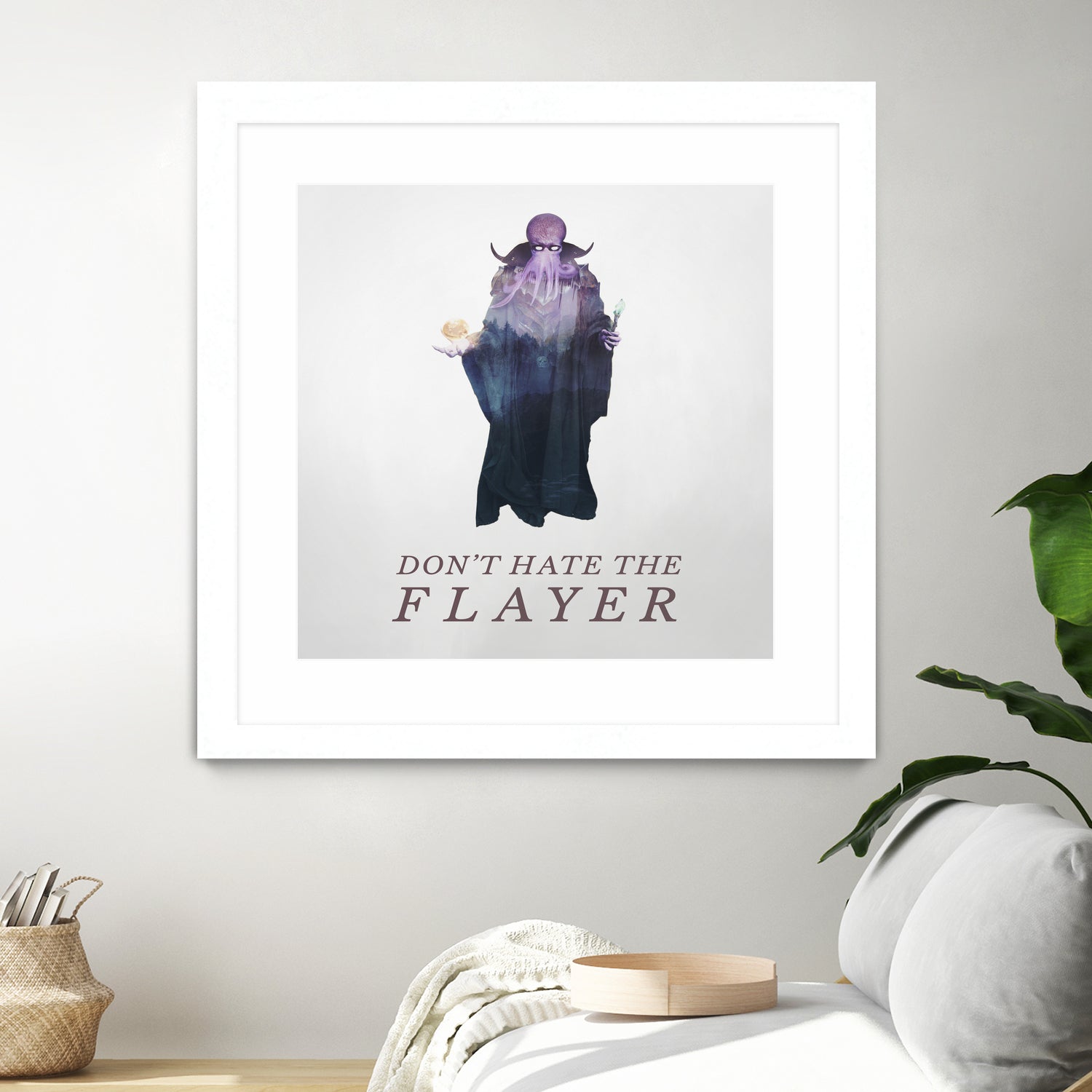 Don't Hate The Flayer by Andy Wynn on GIANT ART - fuchsia character design