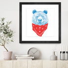 Wild bear (color version) by Solti Balázs on GIANT ART - pink digital drawing