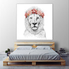 Festival lion by Solti Balázs on GIANT ART - white digital drawing