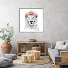 Festival lion by Solti Balázs on GIANT ART - white digital drawing