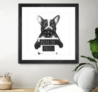 Rebel dog by Solti Balázs on GIANT ART - white digital drawing