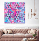 Lovely geometric #13 by Amir Faysal on GIANT ART - pink digital drawing