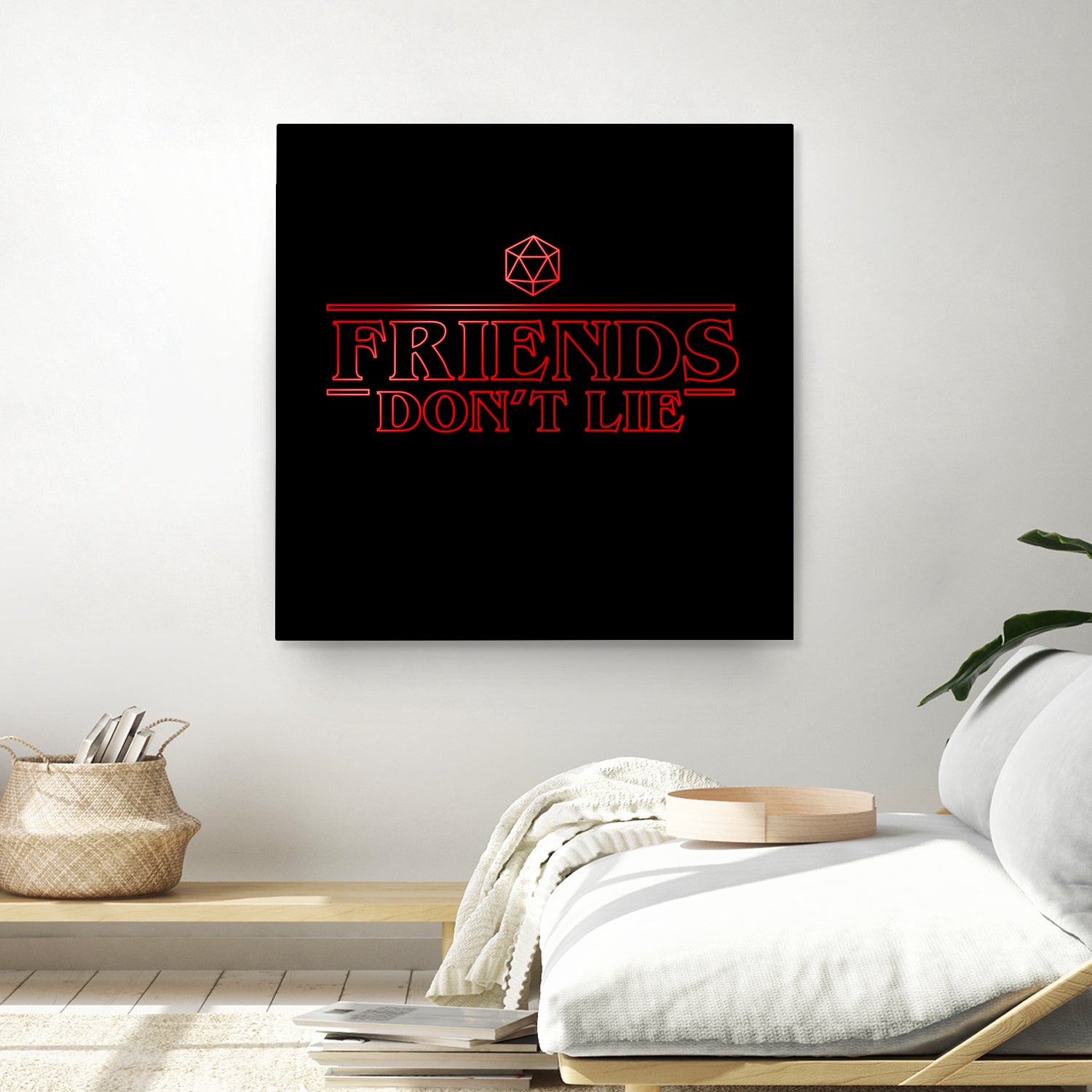 Friends Don't Lie by Rafael Gomes on GIANT ART - black digital drawing