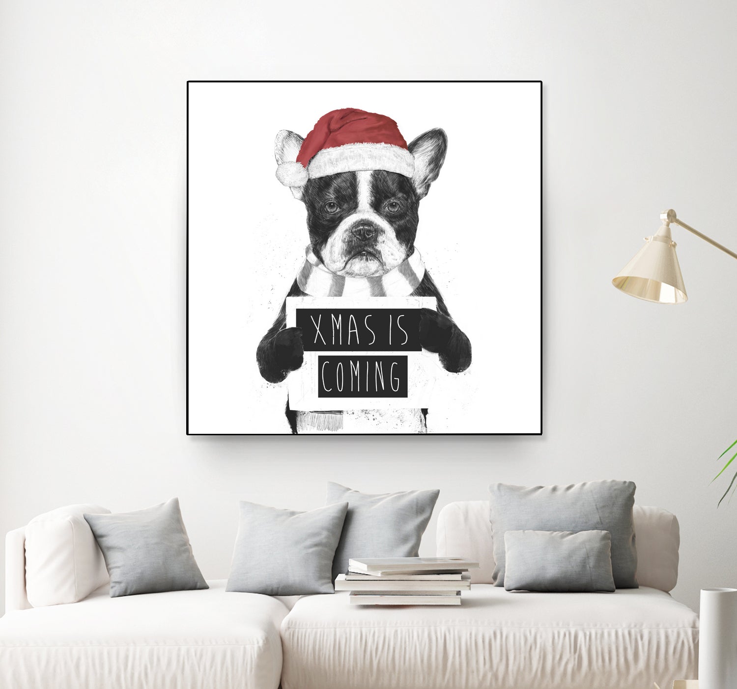 Xmas is coming by Solti Balázs on GIANT ART - white digital drawing