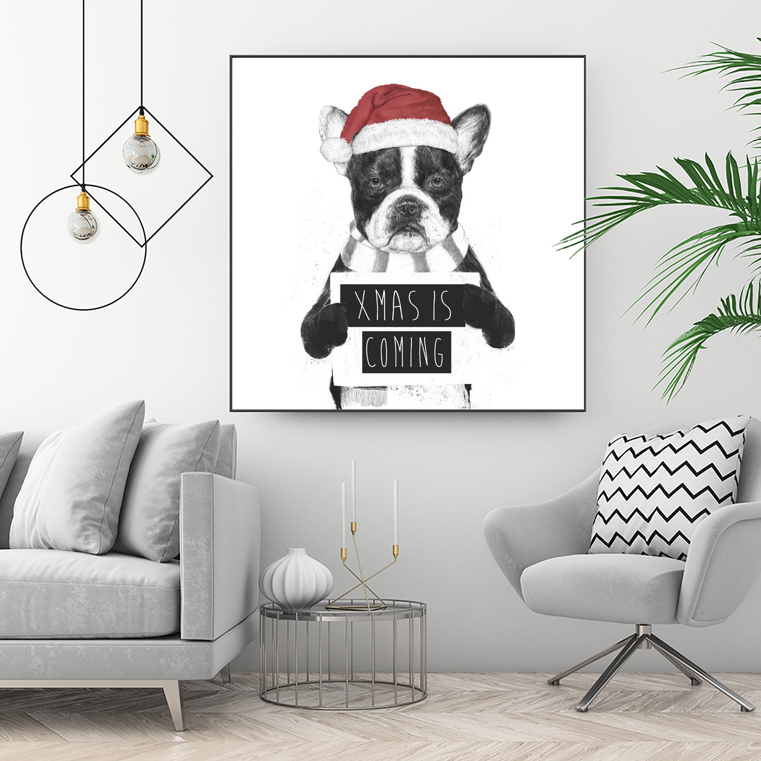 Xmas is coming by Solti Balázs on GIANT ART - white digital drawing