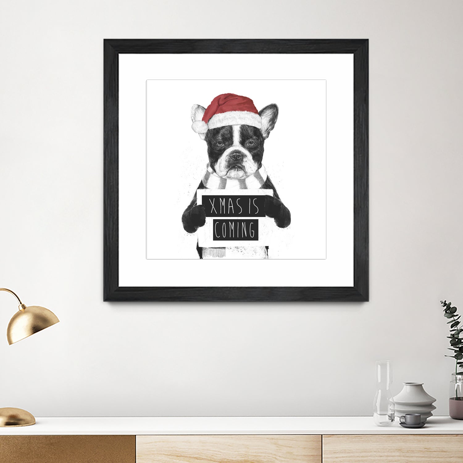 Xmas is coming by Solti Balázs on GIANT ART - white digital drawing