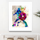 Captain America Grunge by Daniel Janda on GIANT ART - blue digital painting