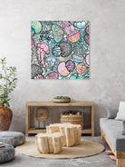 Jellyfishes by salome mikaberidze on GIANT ART - blue digital painting