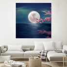 Luna by Elena Bragioto on GIANT ART - blue digital painting