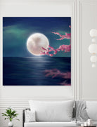 Luna by Elena Bragioto on GIANT ART - blue digital painting