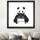 Bad panda by Solti Balázs on GIANT ART - white digital drawing