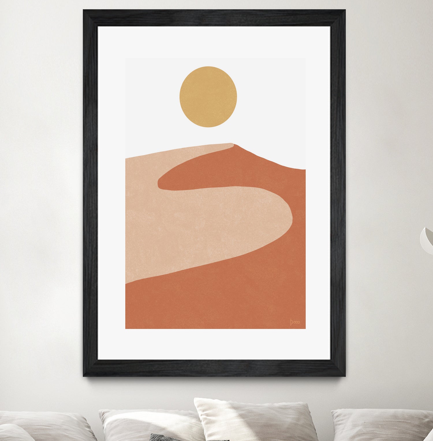 Desert Mountain I by Digital  Canvas on GIANT ART - digital