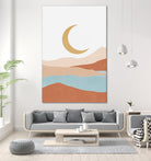 Desert Mountains II by Digital  Canvas  on GIANT ART - illustration