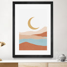 Desert Mountains II by Digital  Canvas  on GIANT ART - illustration