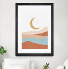 Desert Mountains II by Digital  Canvas  on GIANT ART - illustration