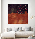 Magic Night by Mirella Pavesi on GIANT ART - brown digital painting