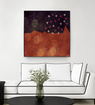 Magic Night by Mirella Pavesi on GIANT ART - brown digital painting