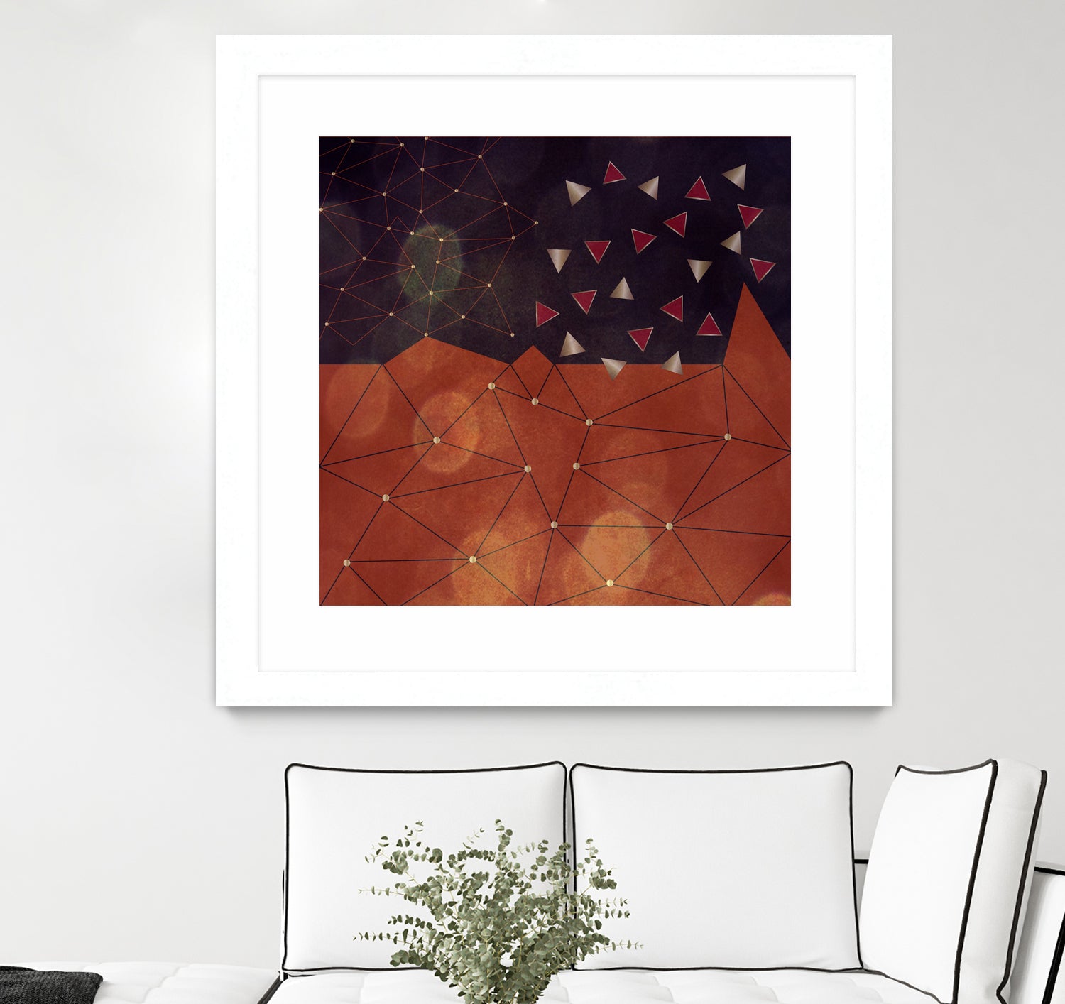 Magic Night by Mirella Pavesi on GIANT ART - brown digital painting