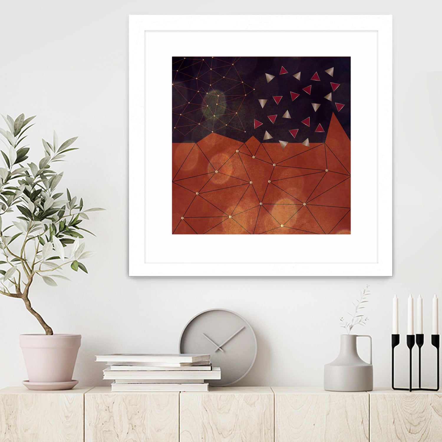 Magic Night by Mirella Pavesi on GIANT ART - brown digital painting