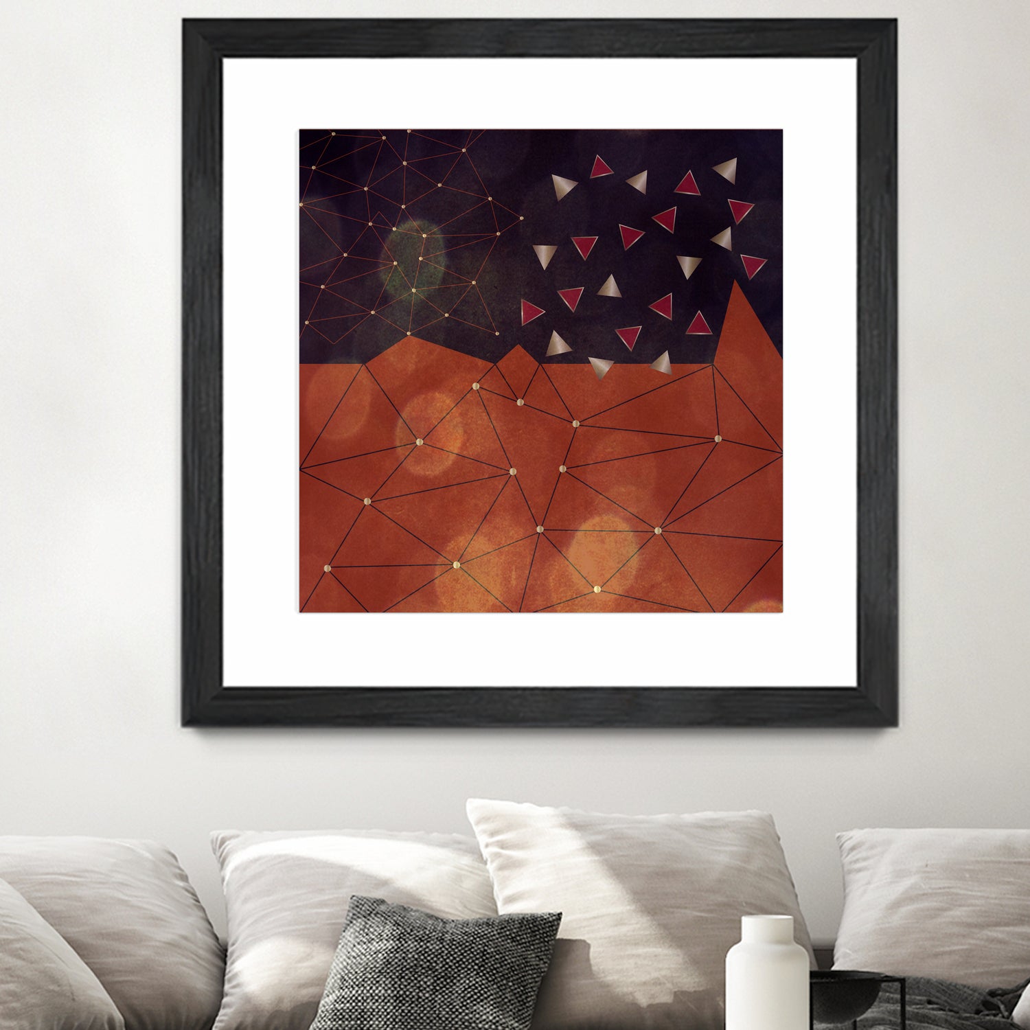 Magic Night by Mirella Pavesi on GIANT ART - brown digital painting