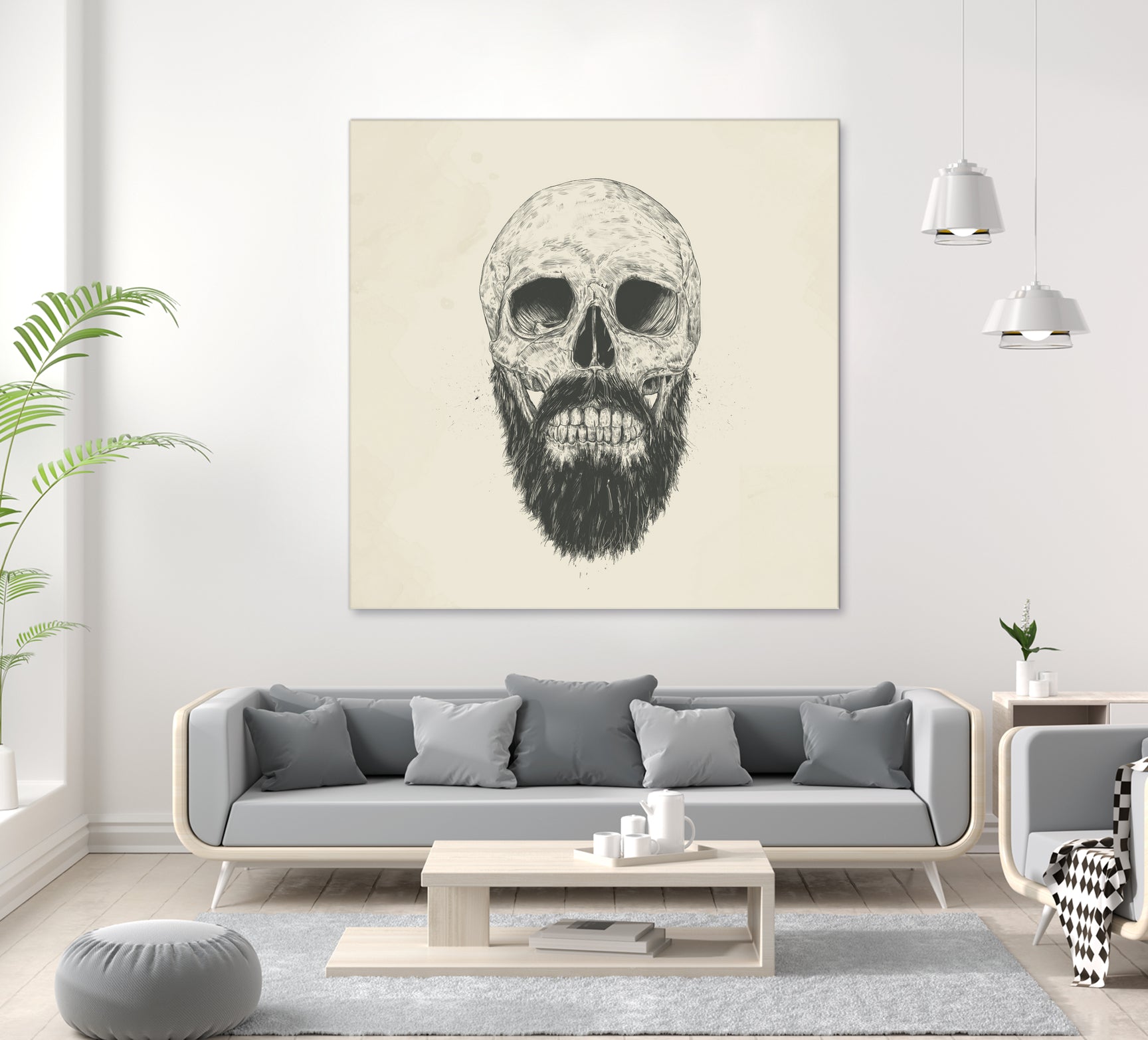 The beard is not dead by Solti Balázs on GIANT ART - brown digital drawing