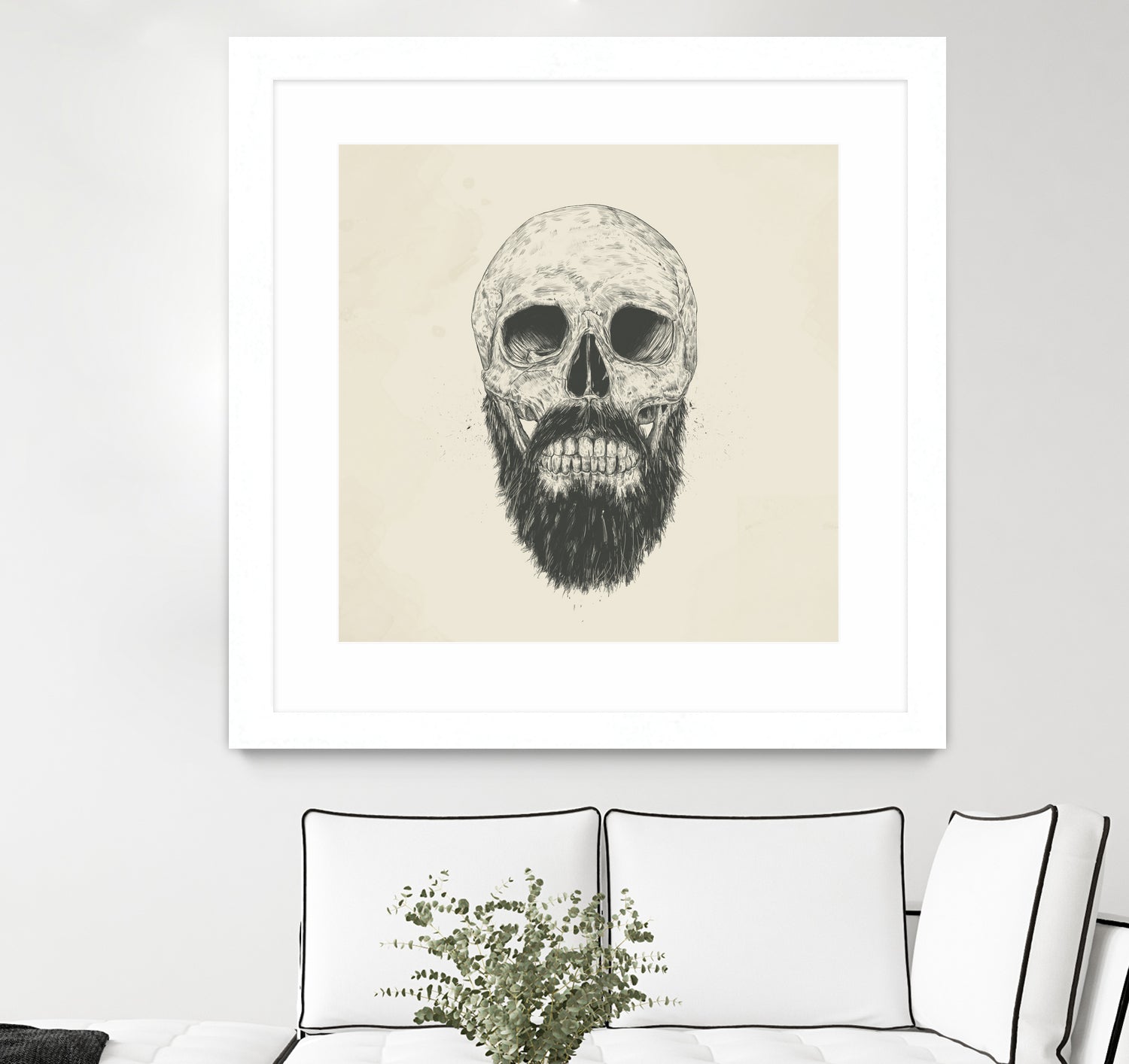 The beard is not dead by Solti Balázs on GIANT ART - brown digital drawing