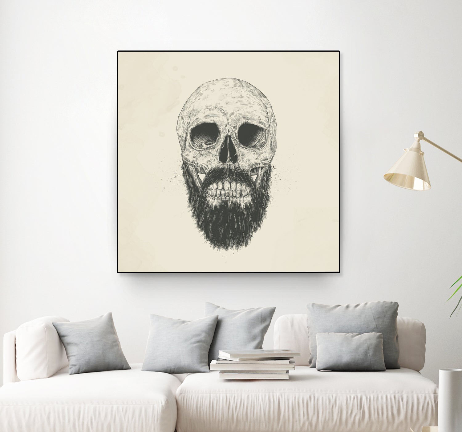 The beard is not dead by Solti Balázs on GIANT ART - brown digital drawing