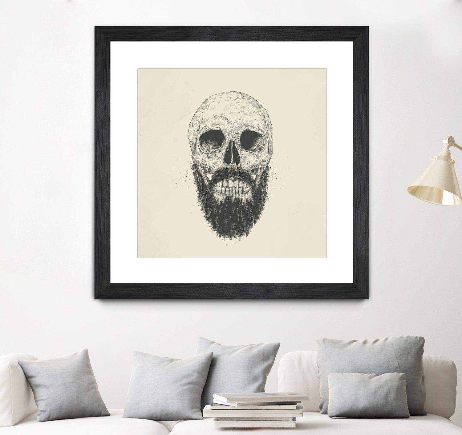 The beard is not dead by Solti Balázs on GIANT ART - brown digital drawing