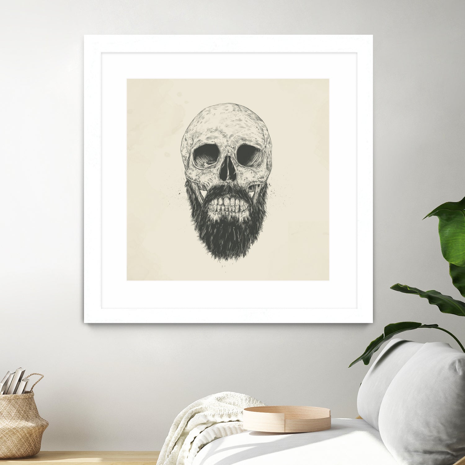 The beard is not dead by Solti Balázs on GIANT ART - brown digital drawing