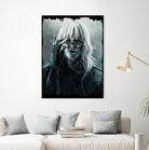 Atomic Blonde by Claudio Tosi on GIANT ART - blue digital painting