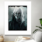 Atomic Blonde by Claudio Tosi on GIANT ART - blue digital painting