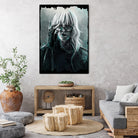 Atomic Blonde by Claudio Tosi on GIANT ART - blue digital painting