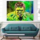 The Incredible Hulk by Daniel Janda on GIANT ART - fuchsia digital painting