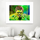 The Incredible Hulk by Daniel Janda on GIANT ART - fuchsia digital painting