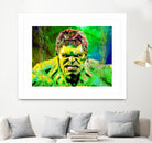 The Incredible Hulk by Daniel Janda on GIANT ART - fuchsia digital painting