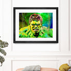 The Incredible Hulk by Daniel Janda on GIANT ART - fuchsia digital painting