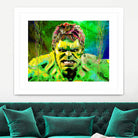 The Incredible Hulk by Daniel Janda on GIANT ART - fuchsia digital painting