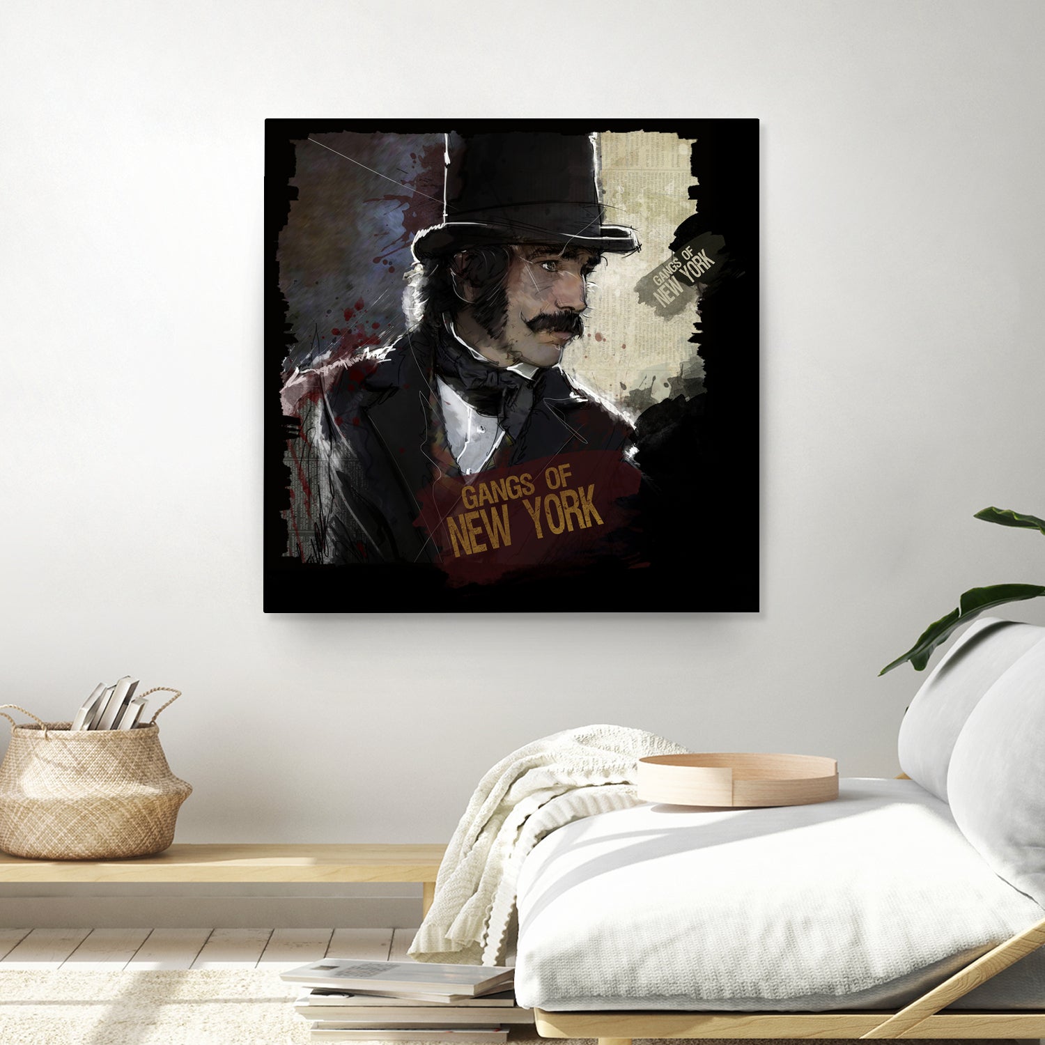 Gangs of New York by Claudio Tosi on GIANT ART - yellow digital painting