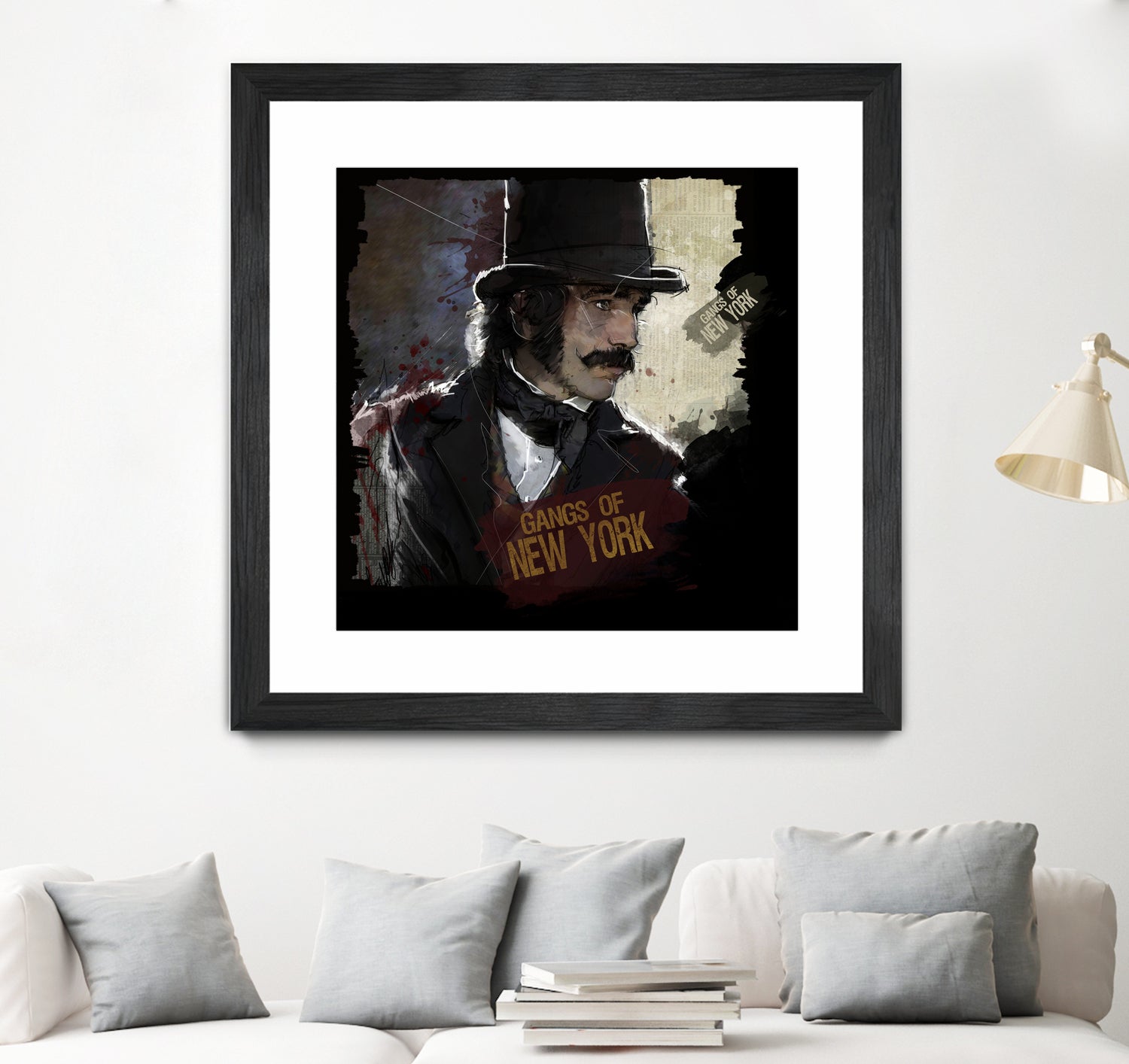 Gangs of New York by Claudio Tosi on GIANT ART - yellow digital painting