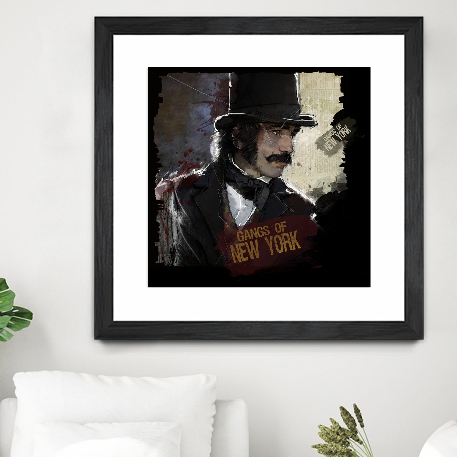 Gangs of New York by Claudio Tosi on GIANT ART - yellow digital painting